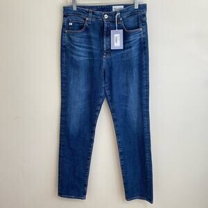 Ag Adriano Goldschmied Alexxis Slim Jeans High Rise Vintage NWT 30 R Button Fly